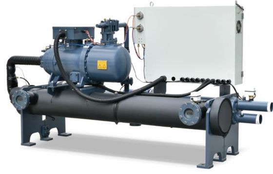 JLSW-50D الصناعية المبردة بالماء المسمار ضاغط المبردة الحماية من الإفراط