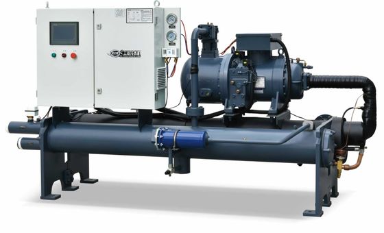 JLSW-50D الصناعية المبردة بالماء المسمار ضاغط المبردة الحماية من الإفراط