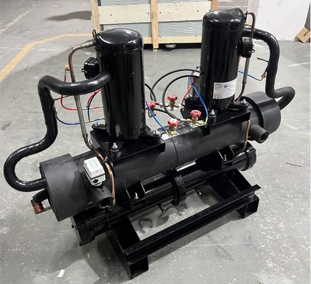 JLSK-12HP المبردة بالماء سكرول تشيلر ، آلة التبريد 220V 380V 50Hz 60Hz