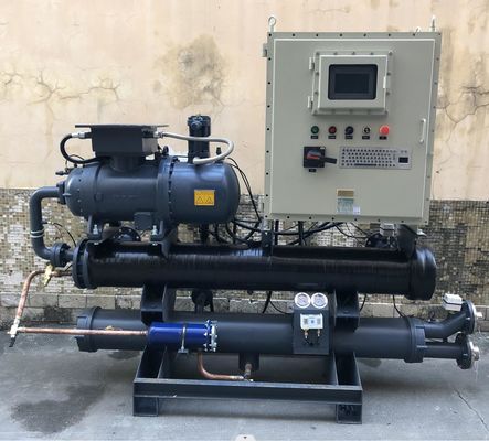 JLSW-40AD منخفضة الضوضاء المبردة بالماء المسمار المبرد ضد الانفجار معتمدة من قبل CE