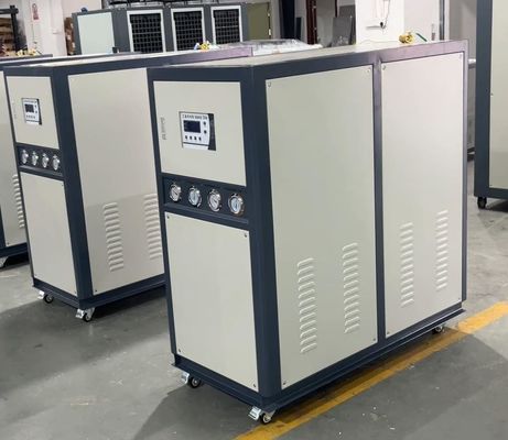 JLSS-8HP الصناعية تبريد المياه المبردة المياه R134A المبرد لمعالجة المعادن