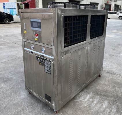 JLSB-6HP المبرد المائي من الفولاذ المقاوم للصدأ مع جهاز تحكم ميكرو معالج PLC