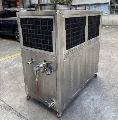 JLSB-6HP المبرد المائي من الفولاذ المقاوم للصدأ مع جهاز تحكم ميكرو معالج PLC