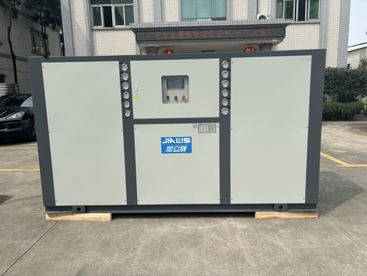 نظام تبريد المياه المبردة بالماء مكثف أنابيب القشرة R22/R407C جهاز تحكم ميكرو معالج التبريد 5-300KW