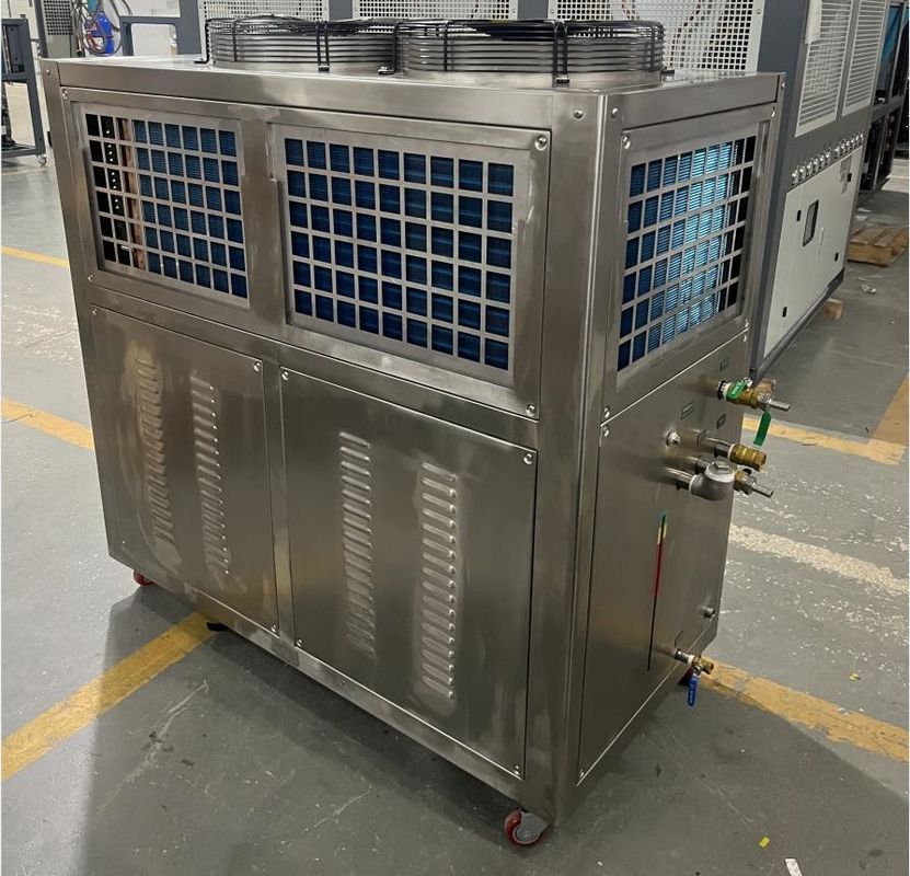 JLSB-8HP PLC الفولاذ المقاوم للصدأ المياه المبردة نوع الدورية لمعالجة الأغذية